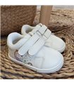 Zapatilla Respetuosa Niña Primeros Pasos Unicornio Blanco 18-23