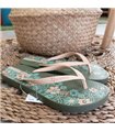 Sandalias Ipanema Classica Happy Xii Fem Mujer Aw924 Green/Beige   Del 35-42