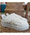 Zapatilla Con Corazones  Oro  36-41