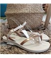 Sandalias Ipanema Fashion Sand Viii  Fem Mujer 20352 Beige/Gold   Del 35-42