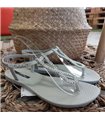 Sandalias Ipanema Class Twist Sandal Fem Mujer Bc905 Gris Plateado   Del 35-42