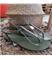 Sandalias Ipanema Class Chic Sandal Fem Mujer Be130 Verde   Del 35-42