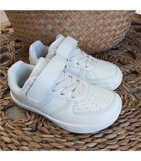 Zapatilla Barefoot Material Blanca  Blanco 25-35