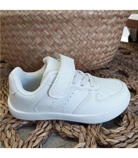 Zapatilla Barefoot Material Blanca  Blanco 25-35