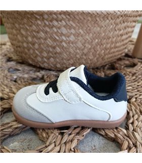 Zapatilla Blandita Suela Marron  Marino 18-24