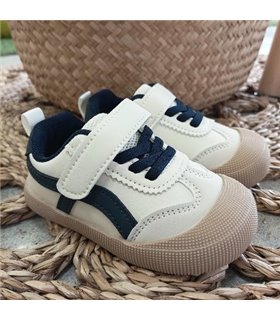 Zapatilla Primeros Pasos Puntera Reforzada  Marino 19-25