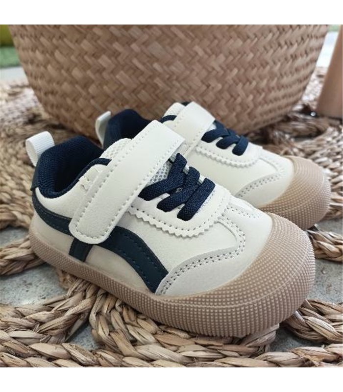 Zapatilla Primeros Pasos Puntera Reforzada  Marino 19-25