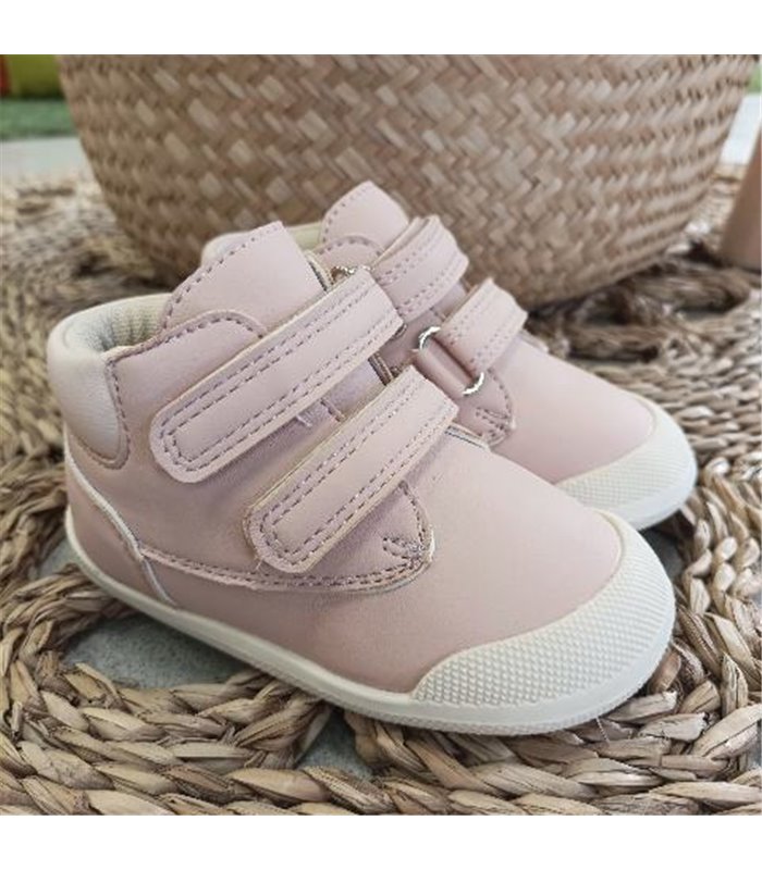 Botita Respetuosa Dos Velcros  Rosa 20-25