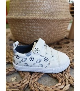 Zapatilla Material Balones   Marino 18-26