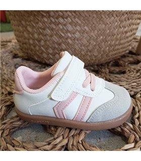 Zapatilla Blandita Suela Marron  Rosa 18-24