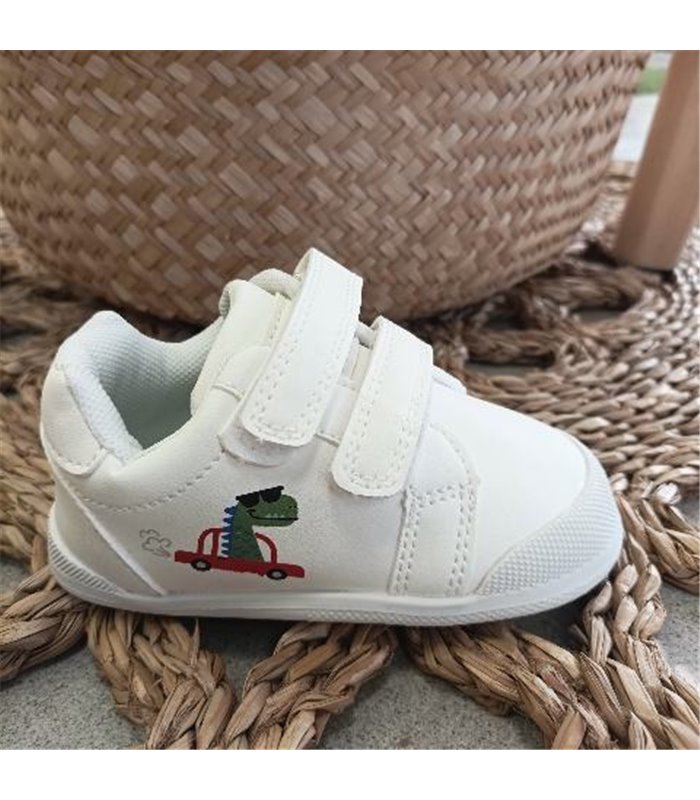 Zapatillas Respetuosas  Dinocohe  Blanco 19-25